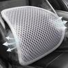 1/2Pcs Honeycomb Design Gel Cushion Breathable, Soft And Easy To Clean Provides Comfortable Support Elastic Gel Car Seat Cushion