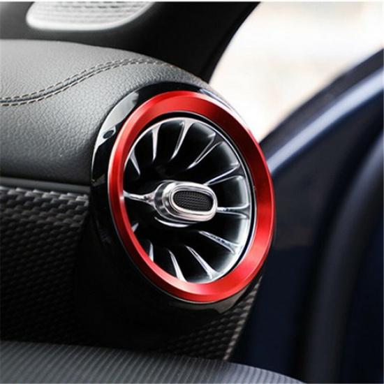 Luxury Red Car Interior Air Condition Outlet Ring Cover For Benz B W247 X247 20