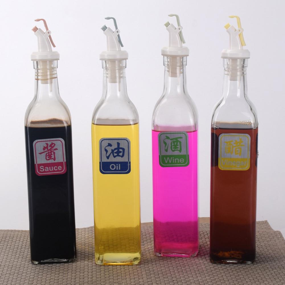 Oil Sauce Vinegar Bottle Flip Stopper Dispenser Pourer Faucet