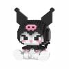 3D Kuromi Mini Cute Building Blocks Toys Kawaii Anime Figure Puzzles Model Kit