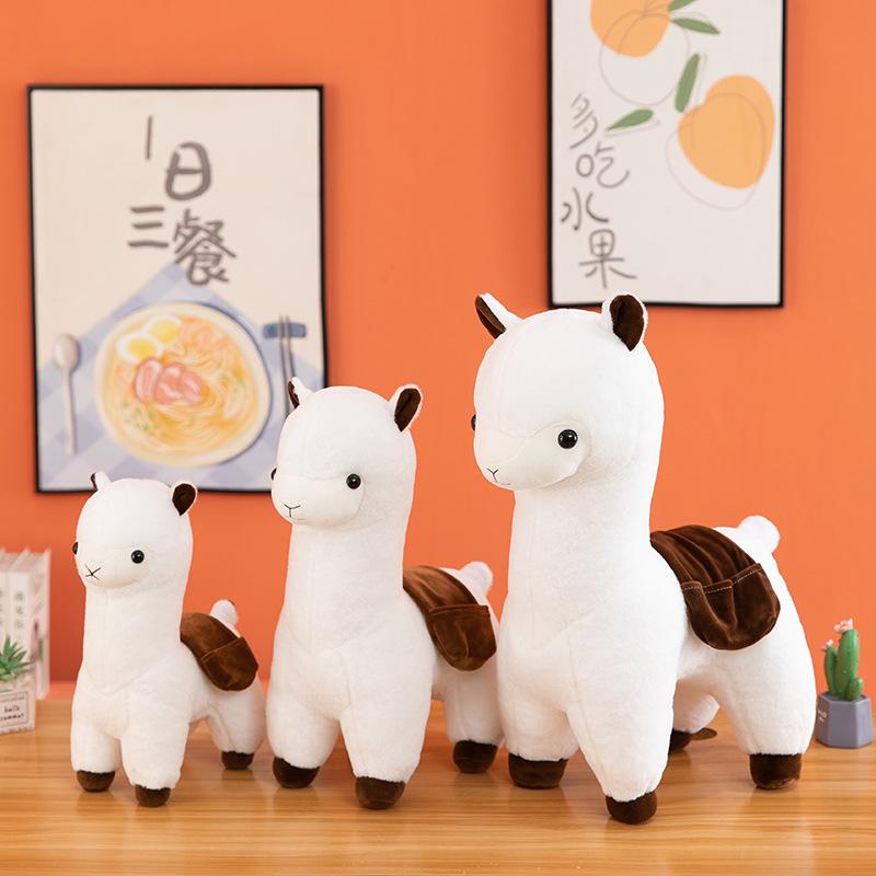 Cute Cargo Alpaca Doll Sleeping Plush Toy Children's Birthday Gift Creative Alpaca Doll Gift Female
