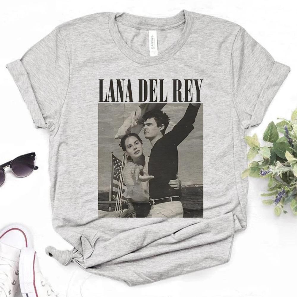 

Lana Del Rey tshirts Women funny designer comic tshirt female designer clothes 2XL
