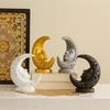 Resin Moon Statue Moon Goddess Sculptures Collectible Figurines Decorative Objects Table Ornament Office Home Decors