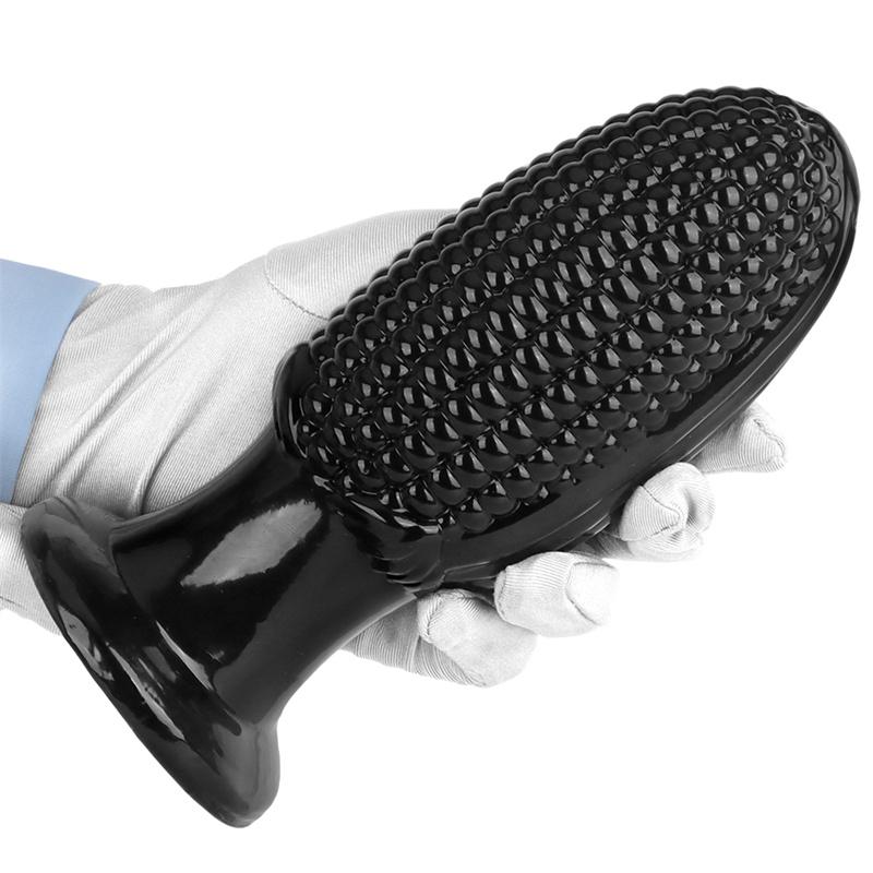 Black Corn Penis Anal Plug Vegetable Penis Simulated Large Dildo Female Masturbation Device Adult Products