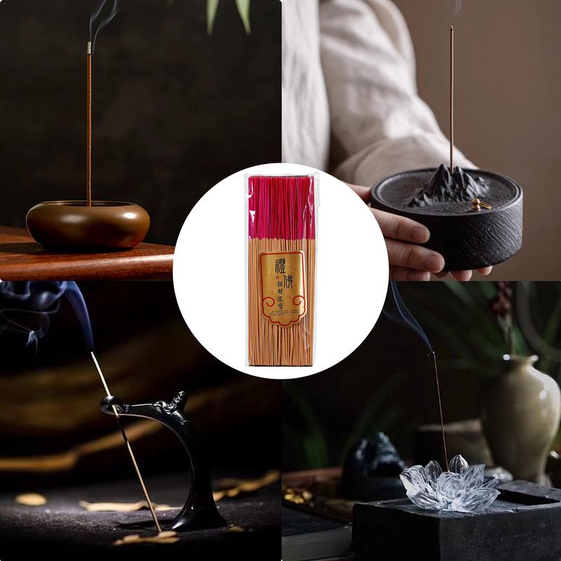 Sandalwood Incense Sticks Natural Spiritual Purification Incense Safe and Harmless Buddha Incense Stick for Meditation Relaxtion