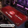 Custom Text Big Mousepad, Extended Desk Pad For Laptop Work GameAberdeen FC