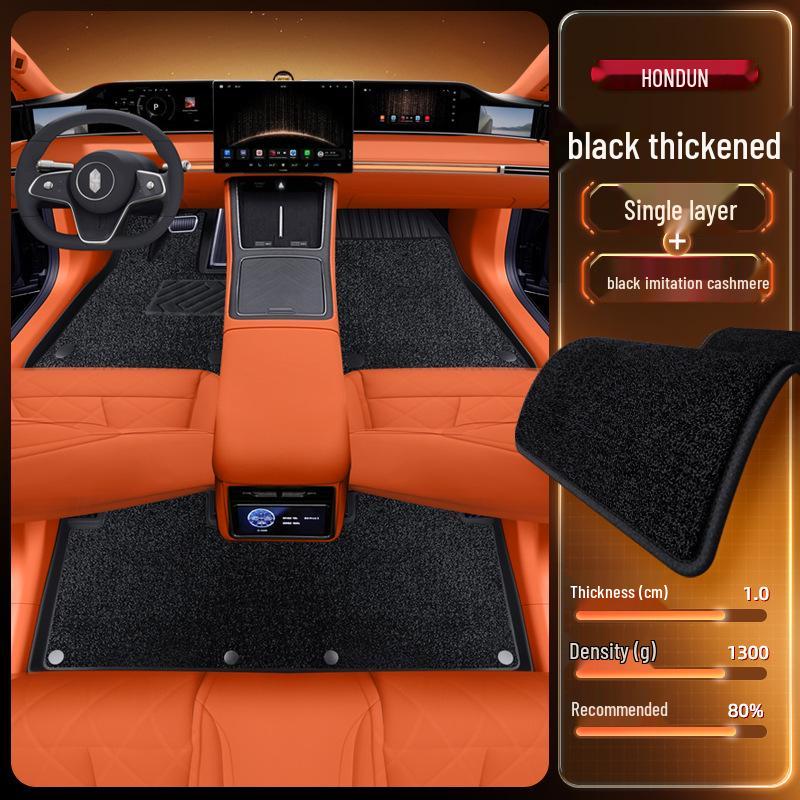 2026 Hongqi S9 TPE Floor Mats: Full Set Interior Carpet for Five Seats