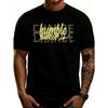 European Size Men's 100% Cotton Retro T-Shirt - Breathable Soft Lightweight Short Sleeve Round Neck Tee with Humble Change & Funny