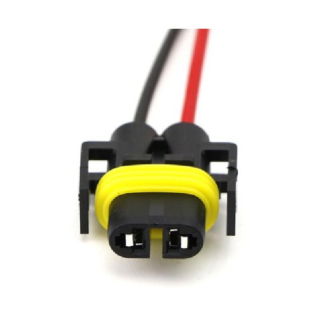 H11 H8 Female Adapter Wiring Harness Sockets Wire For Headlights or Fog Lights