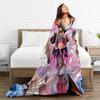 L-Lolas I-Indigos Spanish Blanket  Camping Flannel Bedding Throws For Couch Bed Soft Warm  Quality Bedspread Gift Idea