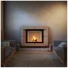 Steel fireplace KRATKI NADIA 13 kW Ø 200 black thermotec