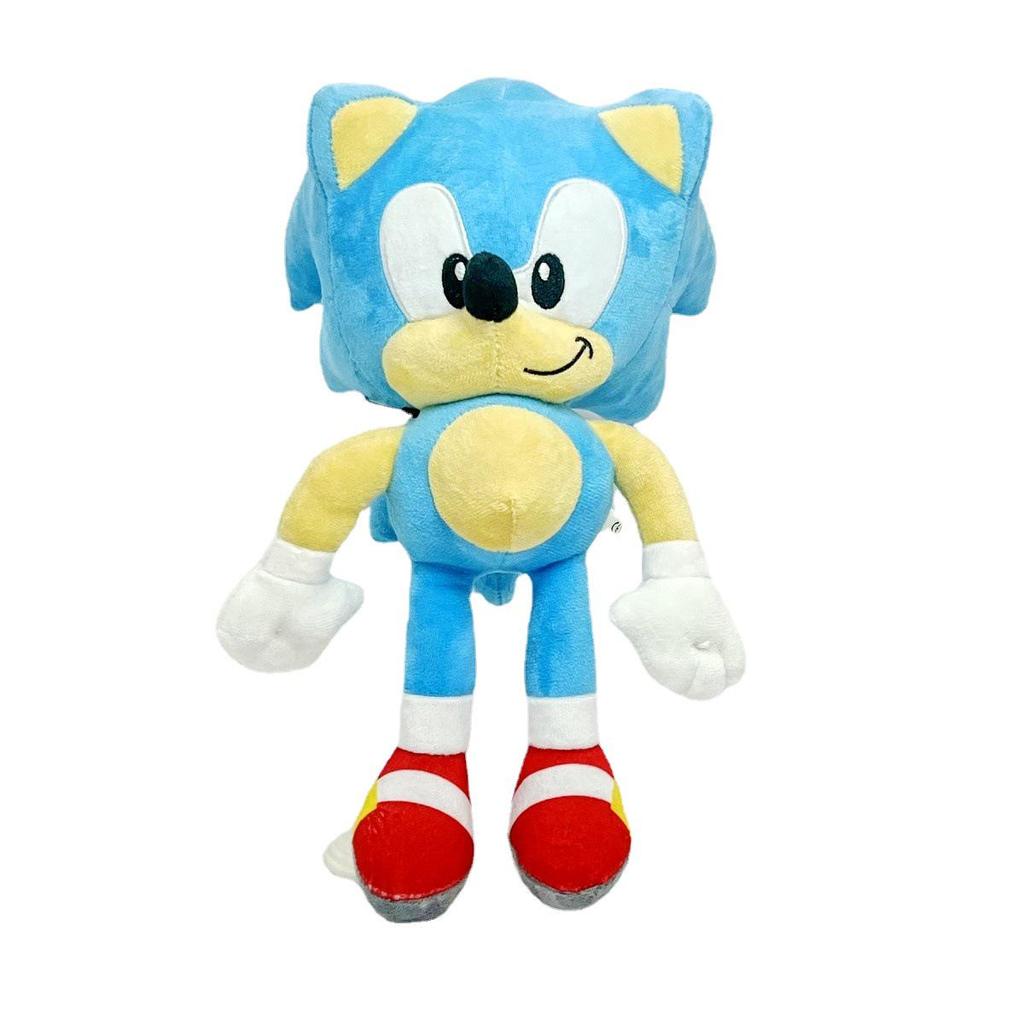Hedgehog Sonic Plush Toy Backpack - Super Sonic & Tails Doll Set