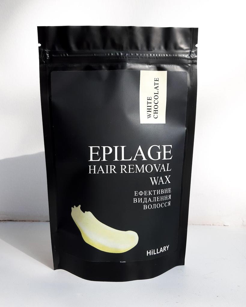 Сет Гранул для эпиляции Hillary Epilage White Chocolate, 100 г (4 уп.)