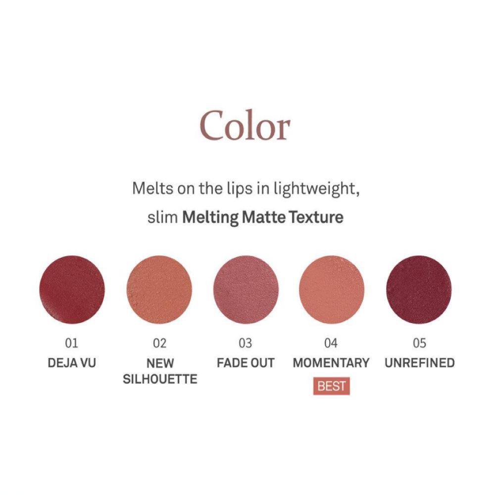 HINCE Slim Stick Melting Matte 1.6g, (lipstick)