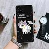 Unicorn Pink Myth Cartoon Phone Case For Samsung Galaxy A52 A32 A22 A12 A02S A50S A30S A51 A31 AA71 Note 20 Ultra 10 S10 Plus Ga