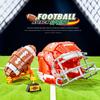 1038Pcs NEW Creative Sports Building Blocks Set American Football Baseball Bricks DIY Desktop Display Gift For Adults Kids