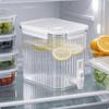 Refrigerator Drink Dispenser LeakResistant Clear Beverage Silicone Gasket Household Liquid