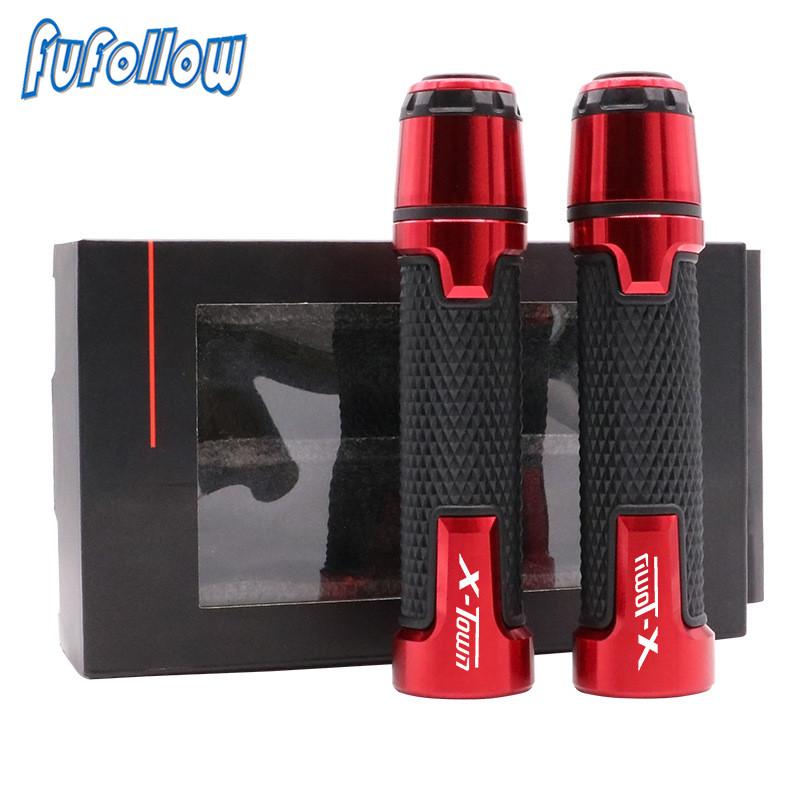 22mm Motorcycle Handle Grips Ends handlebar cafe racer Universal For KYMCO XTOWN300i X-TOWN 125i 300i x town 125 300