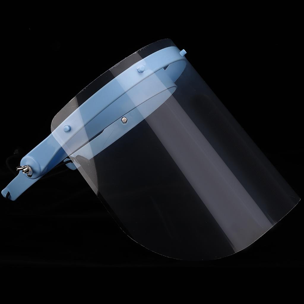 10pcs Dental Face Shield Waterproof Antifog Protective Face Cover with Frame