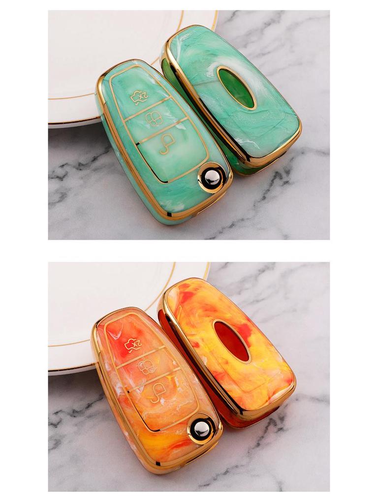 Stylish Ford Key Case for Fiesta, Ecosport, Mondeo, and Victory - Full Protection Cover