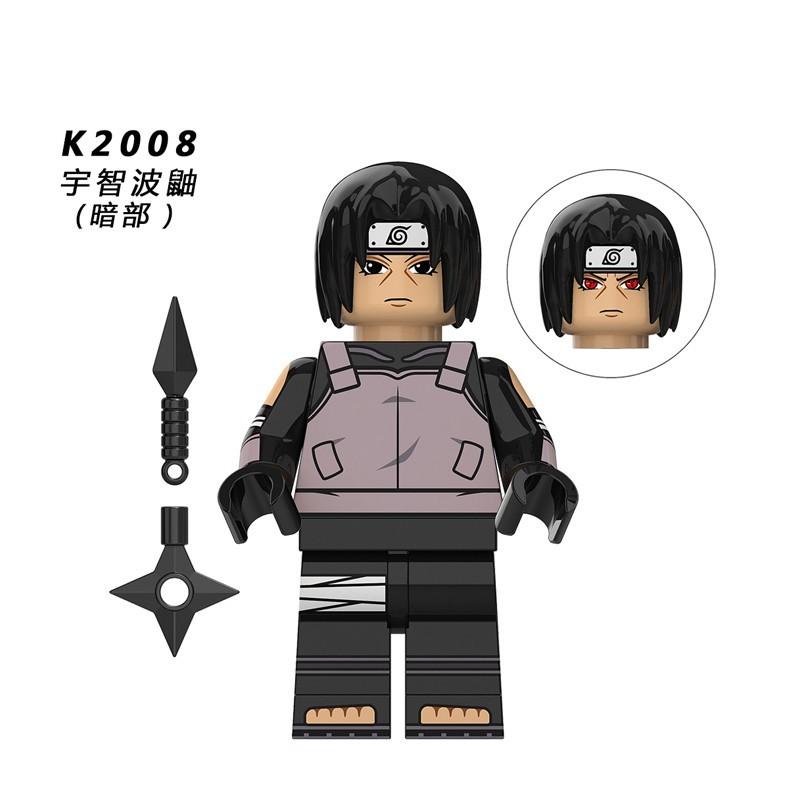 IN STOCK Lego Naruto Minifigures Toys Rock Lee Aburame Shino Figurines Building Blocks Kids Toy