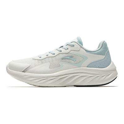 Lightweight And Breathable Low Top Casual Running Shoes Women's White Blue 922525522-3