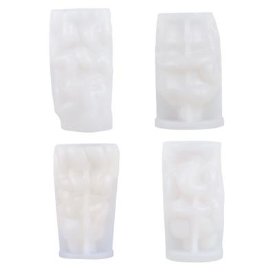 Silicone Crafts Moulds Reusable Castings Epoxy Moulds 3D Candle Making Delicate Silicone DIY 3D Handicrafts Cute Molds