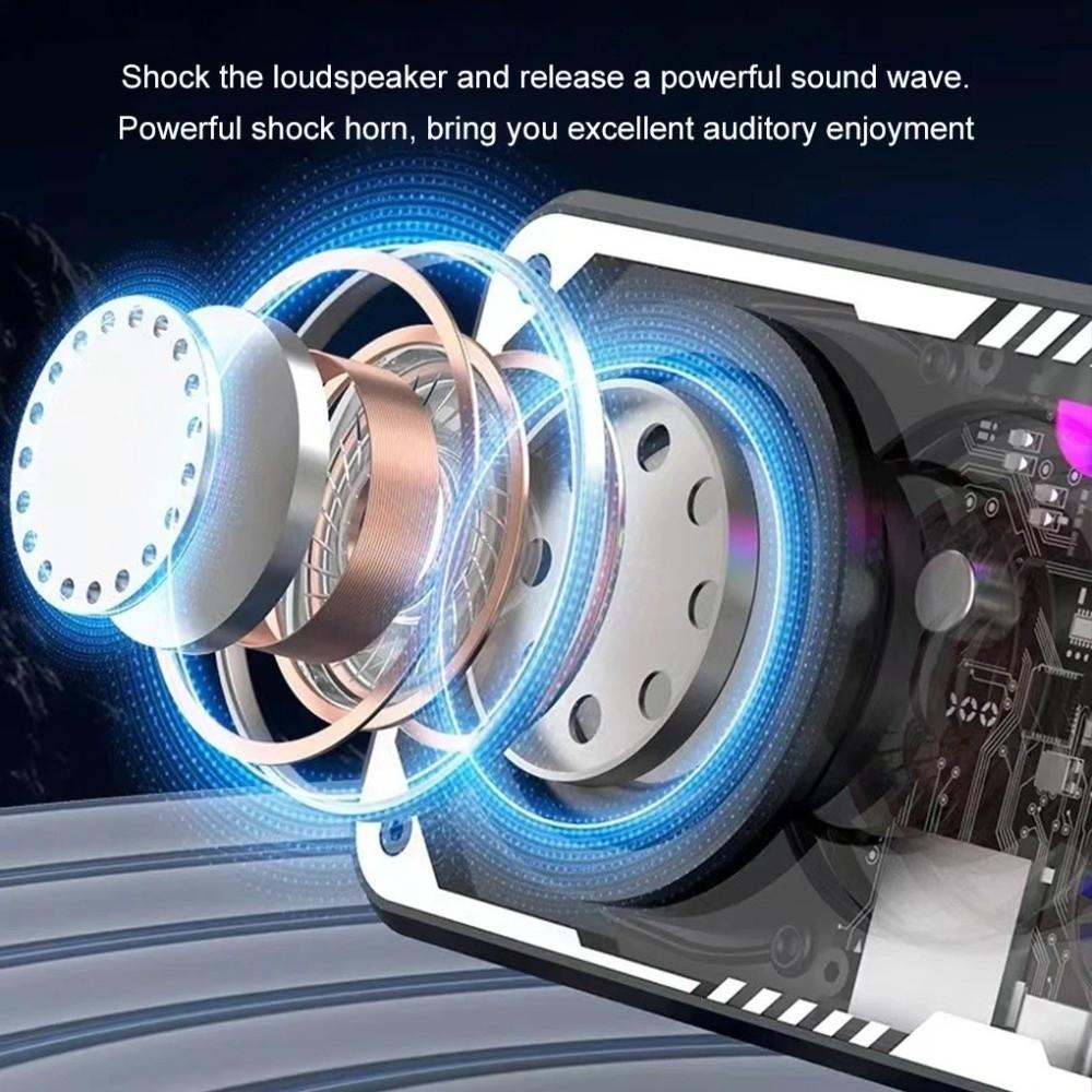 Double Bass Diaphragm Wireless Bluetooth Speaker Desktop Speaker Desktop Audio