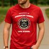 University Of American Samoa Law School 1979 Palm Tree Scale Seal Graphic T Shirt Unisex Cotton Retro Tropical College Tee