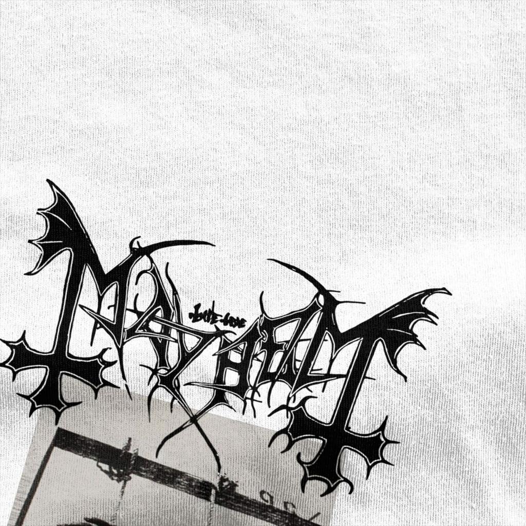 Men Women T Shirt Deathcrush Mayhem Song Merch Fun Vintage Pure Cotton Short Sleeve T Shirt O Neck Large Size T Shirt