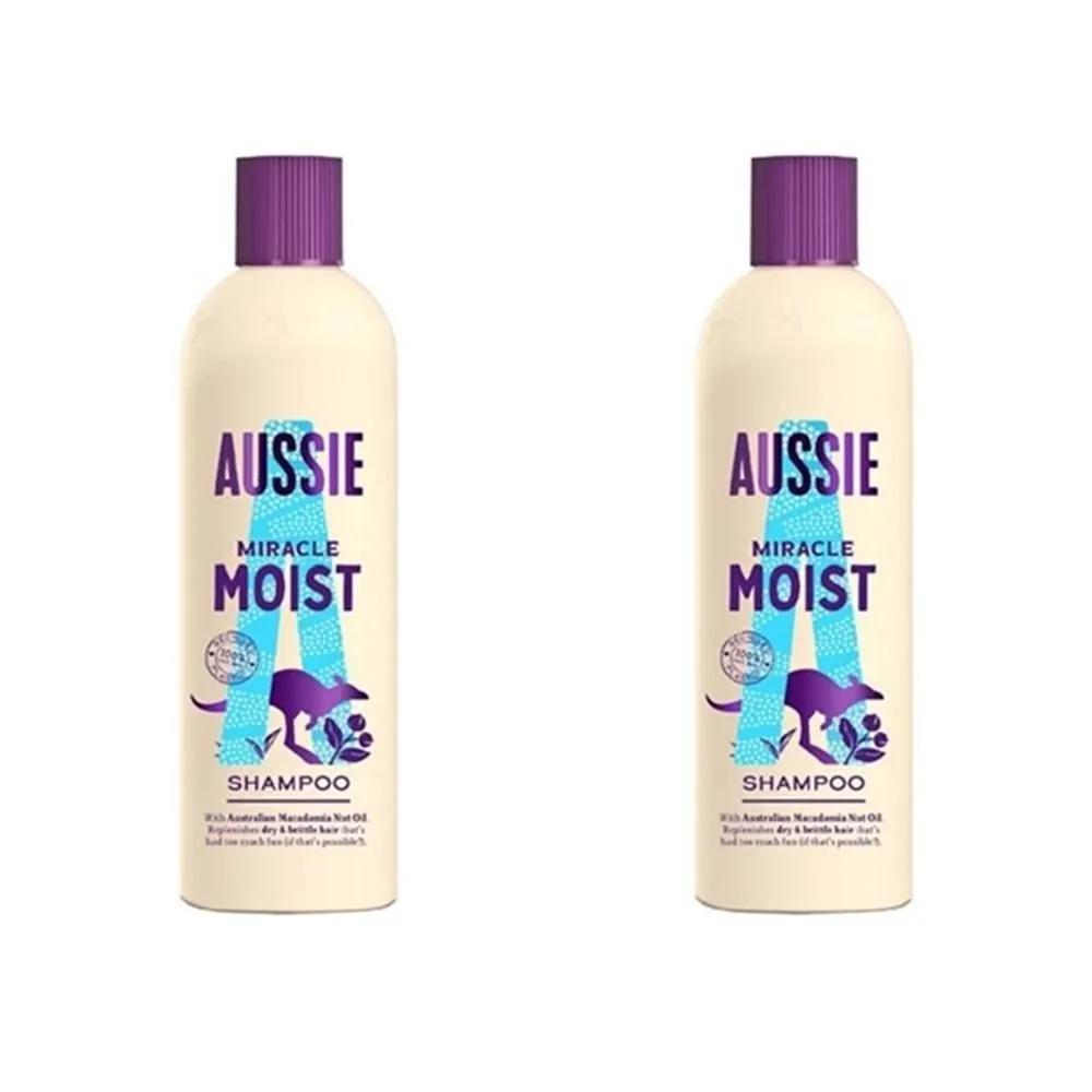 Австралийский Miracle Moist Шампунь 300 мл 2 шт.
