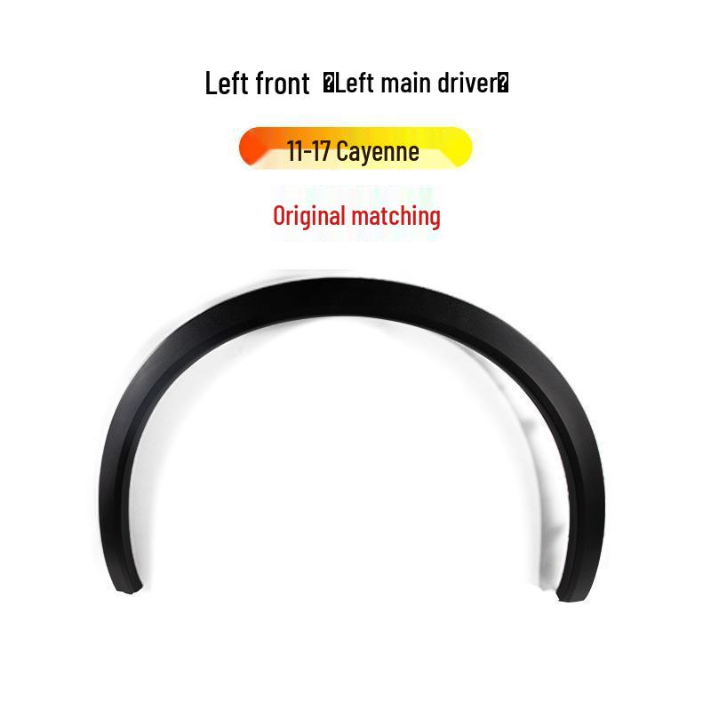 Compatible with 11-17 Porsche Cayenne: Front/Rear Left/Right Wheel Arch Fender Guard