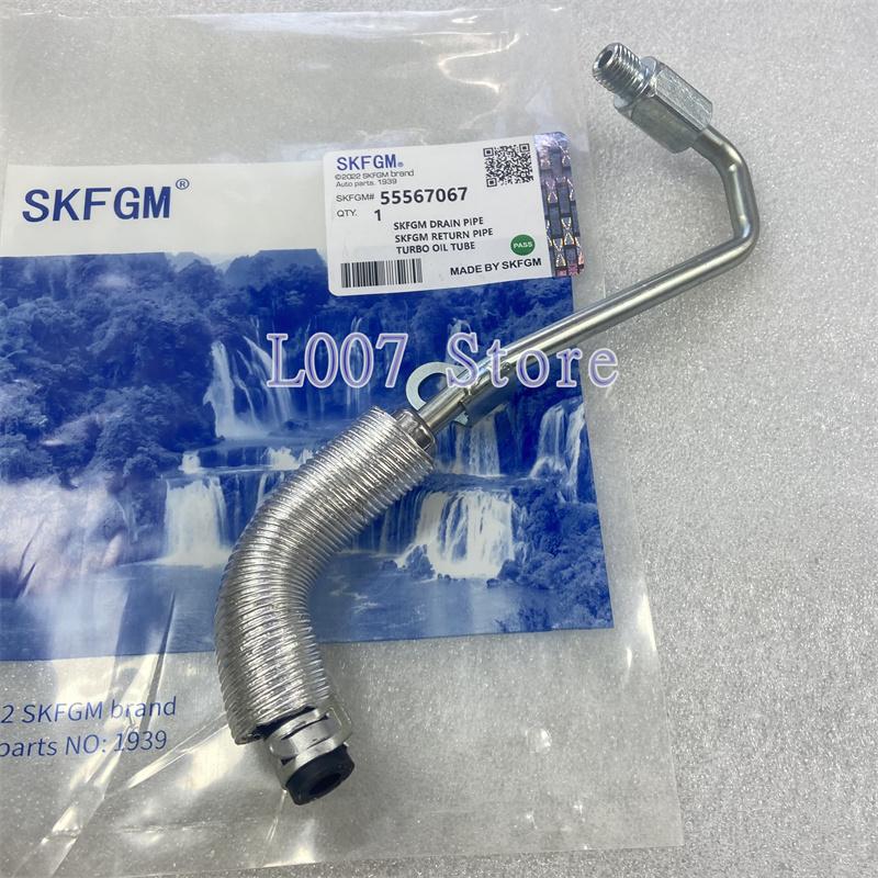 OEM# 55567067 Turbo Charger Coolant OIL Return Hose Line Turbocharger Tube For Chevrolet Cruze Chevy Sonic Trax Buick Encore