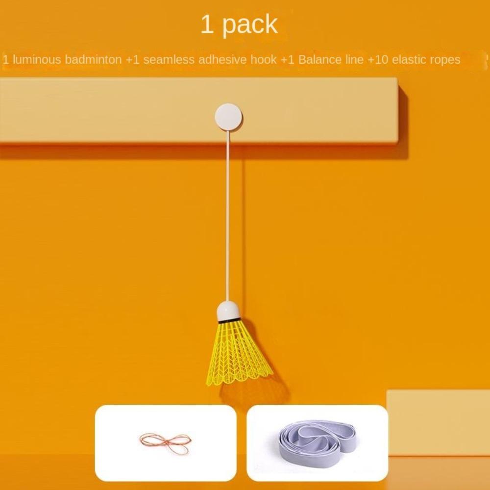 1 Set Rebound Traininer Badminton Spin Self Training Shuttlecock Self Training Badminton  Indoor