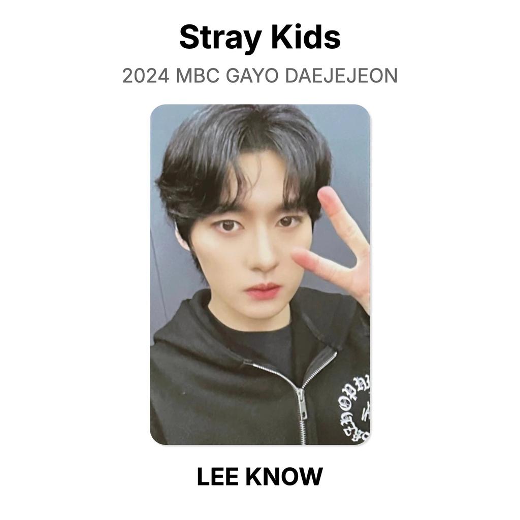 Stray Kids 2024 MBC GAYO DAEJEJEON Official Photocard