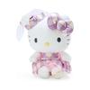Sanrio (SANRIO) Sanrio Hello Kitty Dress Tartan Design Series Plush Toy L Hello Kitty Hello Kitty 21 X 15.6 X 11cm Character 092177 SANRIO