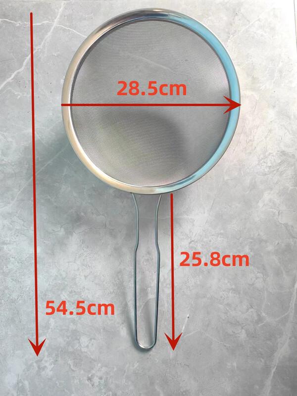 

Zhaoran 304 Stainless Steel Long Handle Fine Mesh Skimmer