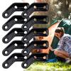 10Pcs 3 Eye Heavy Duty Tent Guyline Adjuster Cord Lock Quick Releases Nylons Rope Tightener For Camping Mountaineering