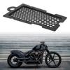 Motorcycle Radiator Guard Mesh Cover ABS Molded Radiator Grill Enhanced Cooling Efficiency & Engine Safety