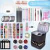 Holds 30 Bottles Nail Polish Organizer Double-Layer Manicure Tools Storage Bag  Nail Tech