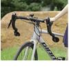 1pc Bicycle Handlebar End Rear View Mirror 360 Degree Adjustable Length Bar End Plug Convex Mirror for Road Mountain Bike