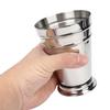 304 Stainless Steel Iced Cocktail Cup Drinking Wine Mug Anti Falling for Bar Party Bartender Tool(Silver 400ML)