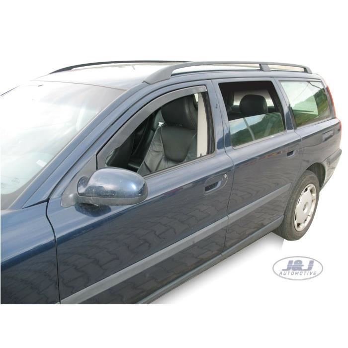 J&J AUTOMOTIVE | Heko Deflecteurs d'air Déflecteurs de Vent Pour Volvo V70 Break 2000-2007