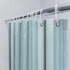 Blue Striped Shower Curtain Set Waterproof Fabric Bath Room Decoration For Home Decor 3D Print Shower Curtains With Hooks Availa