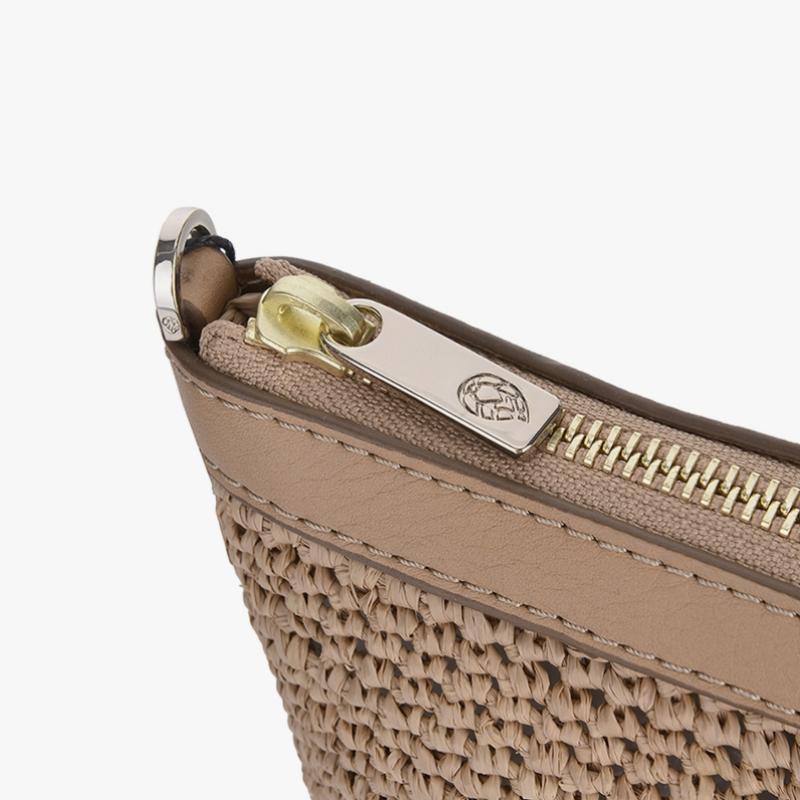 Helen Kaminski Lilliana Nougat Caramel Clutch Crossbody Tasche51412