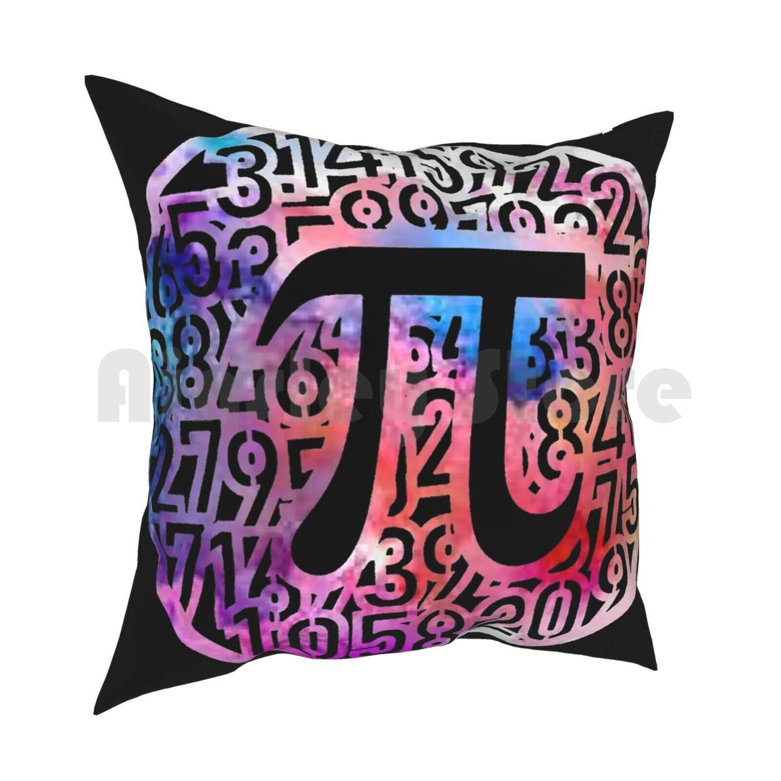 Funny Pi Day Pi Day Gift Mathematics Pillow Case Printed Home Soft Throw Pillow Pi Symbol March Algebra 30cmx30cm