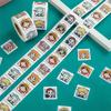 500pcs/Roll One Piece Cartoon Anime Sealing Stickers Creativity DIY PVC Laptop Phone Decals Decoration Sticker Reward Gift Toys