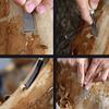 Wood Carving Tool Set 12 A chisel with a canvas case  Woodworking chisel  Woodworking tools and accessories Wood carving chisel Sharp Steel blade
