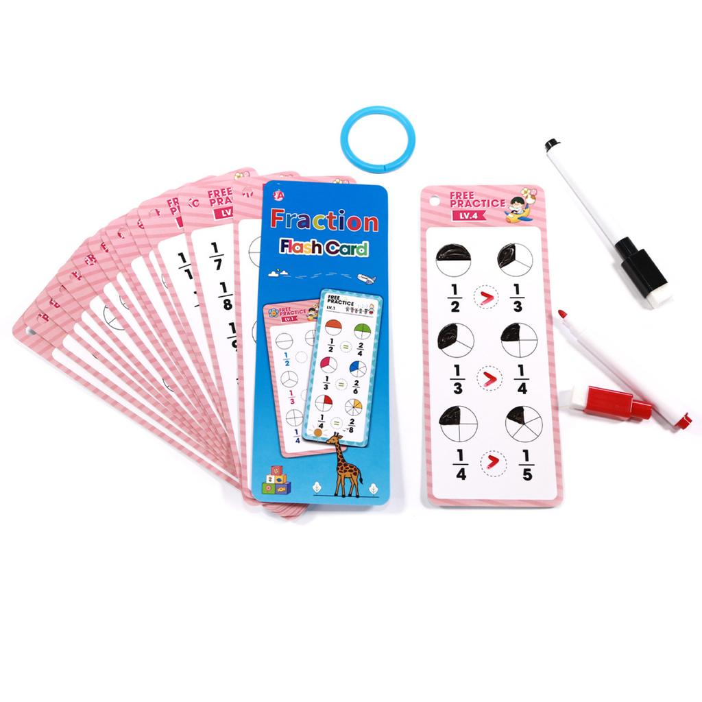 15PC Erasable Flashcards For Learning Basic Arithmetic Operations Suitable For Children, School Training, And Early Education 20ml