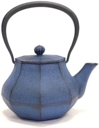 [Shohei Ohtani s Favorite Nanbu Ironware] [Nanbu Iron] [Nanbu Ironware] [Oyotomi] Iron Kettle Miyabi Small Blue 0.4L [Let s do our best, Iwate!] IH co